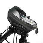 B22 Bicycle EVA Hard Shell Handlebar Bag Touch Screen Waterproof Mobile Phone Bag, B22