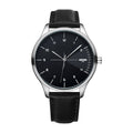 YAZOLE 502 Arabic Numerals Men Business Watch Fashion Quartz Watch, Silver Shell Black Tray Black Belt, Silver Shell White Tray Black Belt, Silver Shell Black Tray Brown Belt, Silver Shell White Tray Brown Belt, Black Shell Black Tray Black Belt       ...