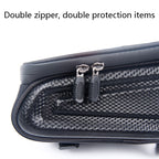 B50 Bicycle Hard Shell Front Beam Bag Mobile Phone Touch Screen Anti-Pouring Water Tube Bag, B50