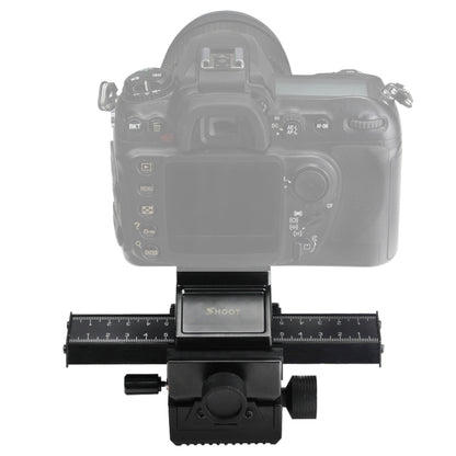 Shoot 4-Way Macro Focusing Focus Rail Slider / Close-Up Shooting Rail Slider