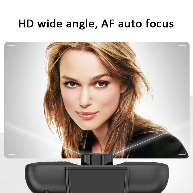C60 Webcast Webcam High-Definition Computer Camera With Microphone, Cable Length: 2.5m, Super Clear Version 1080P, HD Version 1080P