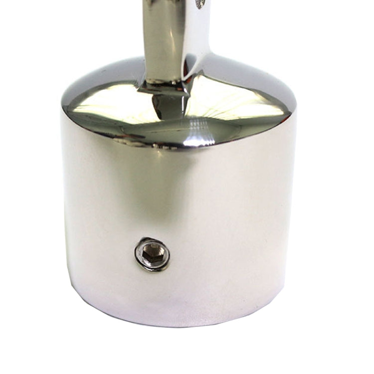 Ordinary Single Top Silk Slip Cap 316 Stainless Steel Yacht RV Awning Accessories, 19mm, 20mm, 22mm, 25mm, 30mm, 32mm