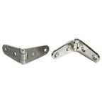 Four-Hole Stainless Steel Hinge 316 Flat Open Bearing Hinge, 103 x 27mm