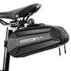 West Biking Cycling Tail Bag Bicycle Hard Shell Bag Quick Release Bracket Bag Silicone Non-Slip Large Capacity Tail Bag, YP0707262