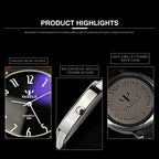 YAZOLE 299 Arabic Numerals Dial Couple Business Belt Watch, Small White Tray Brown Belt, Small Black Tray Black Belt, Small White Tray Black Belt, Small Black Tray Brown Belt, Large White Tray Black Belt, Large White Tray Red Belt                      ...