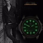 YAZOLE 372 Men Sports Watch Luminous Simple Quartz Watch, Black Tray Black Belt, Black Tray Brown Belt, Blue Tray Black Belt, Blue Tray Brown Belt, Green Tray Black Belt, Green Tray Brown Belt