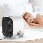 Desktop Cooling Fan USB Portable Office Cold Air Conditioning Fan, M201 Sky White, M201 Cherry Pink, M302 Girl Pink
