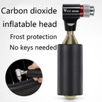 Bicycle CO2 Portable Mini Pump, CO2 Pump(Black), CO2 Pump(Red), CO2 Pump(Blue), CO2 Pump(Silver), CO2 Pump(Unmarried Black), CO2 Pump(Unmarried Blue), CO2 Pump(Unmarried Red), CO2 Pump(Unmarried Silver)