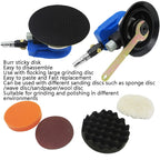 Pneumatic Sandpaper Machine Car Polishing Machine Grinding Machine Waxing Machine, 5inch Regular, 5inch Vacuum, 6inch Regular, 6inch Vacuum