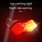 WEST BIKING YP0701299 Bicycle Remote Control Tail Light Night Riding Warning Light, YP0701299