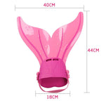 Mermaid Children Diving Fins Swimming Training Flexible Comfortable And Breathable Fins, Diving Fins (B12), Diving Fins (B13), Diving Fins (B14)