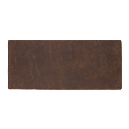 CF9011  Desk Pad Retro Crazy Horse Leather Notebook Computer Mouse Pad Oversized Anti-Slip Desktop Computer Desk Leather Pad