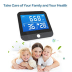 DM306C CO2 Concentration Detector Carbon Dioxide Detection Analyzer Multifunctional Air Quality Monitor, DM306C
