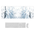 Marbling Wear-Resistant Rubber Mouse Pad, 400x900x4mm, 400x900x5mm, 300x800x5mm, 300x700x4mm