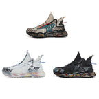 1927A Summer Hollow Flying Knit Breathable Sports Shoes Men Casual Shoes, 39, 40, 41, 42, 43, 44, 45, 46