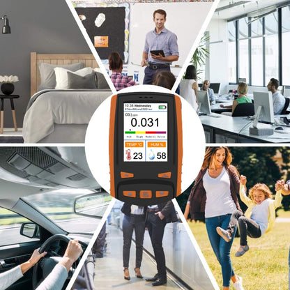 DM509-O3 Handheld Portable Ozone Analyzer O3 Ozone Gas Detector Intelligent Sensor Ozone Meter, DM509-O3