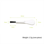 100 PCS ZX-008 Plastic Mini Brush Mobile Phone Screen Mosquito Killer Lamp Humidifier Keyboard Cleaning Brush, White Handle White Hair, White Handle Black Hair, Black Handle Black Hair