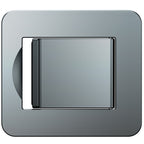 Oatsbasf 03321 Notebook Computer Invisible Height Increase Bracket Desktop Folding Storage Radiator, Gray, Silver