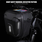WILD MAN GS9 Mountain Bike Handle Bag Hanging Bag Riding Head Bag Touch Screen EVA Hard Shell Bag, GS9