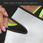 A Pair Nano Silver Arm Guard Arm Sweat Band Sports Elbow Pads, Nano Elbow Pads