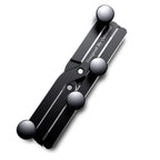 Oatsbasf 02750 Gravity Car Mobile Phone Holder In-car Navigation Buckle Bracket Air Outlet Bracket, Black, Silver, Red