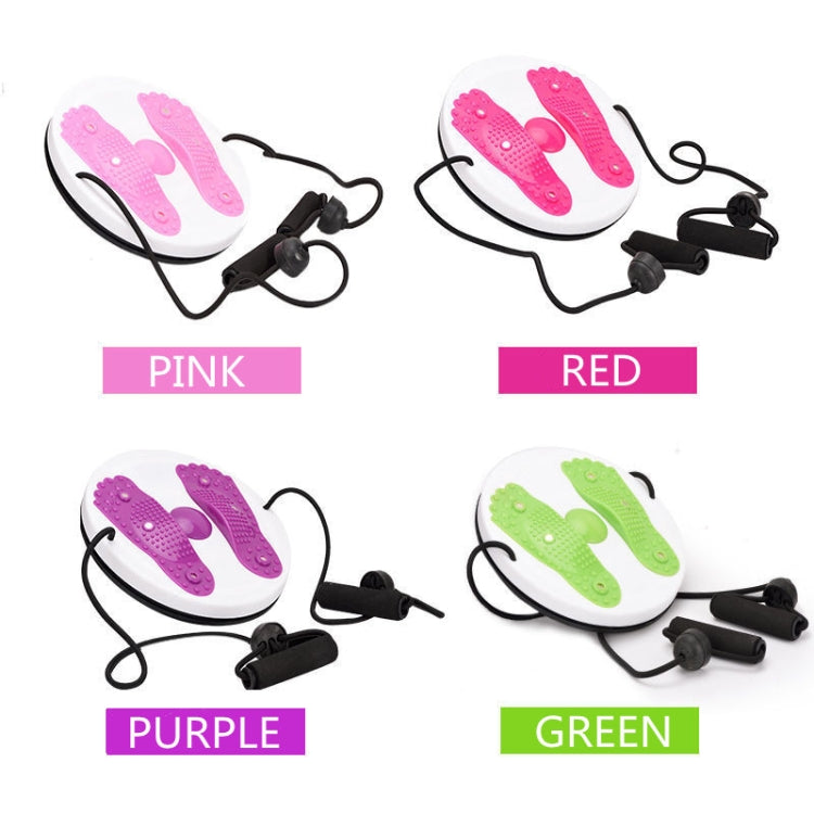 Magnet Massage Board Home Fitness Equipment Twisted Waist Disk With Drawstring, Magnet Massage Board With Drawstring(Red), Magnet Massage Board With Drawstring(Pink), Magnet Massage Board With Drawstring(Purple)                                         ...