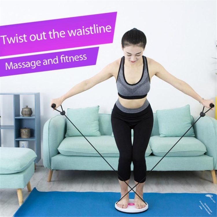 Magnet Massage Board Home Fitness Equipment Twisted Waist Disk With Drawstring, Magnet Massage Board With Drawstring(Red), Magnet Massage Board With Drawstring(Pink), Magnet Massage Board With Drawstring(Purple)                                         ...