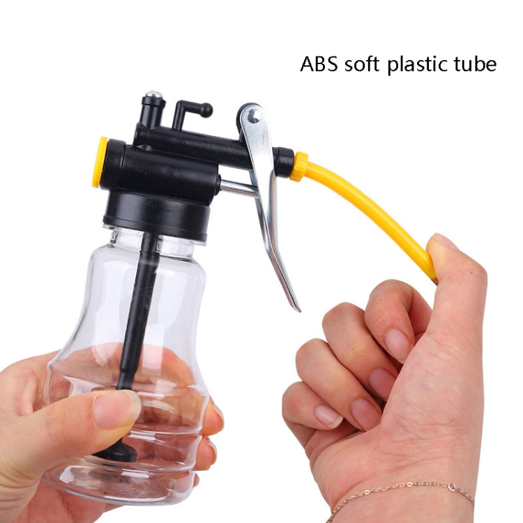 4 PCS CY-0085 Home Long Mouth Injection Device Machine Oil Pot Manual Lubrication Gear Oil Filler, Style:, Transparent 250ml, Metal 300ml, Metal 500ml