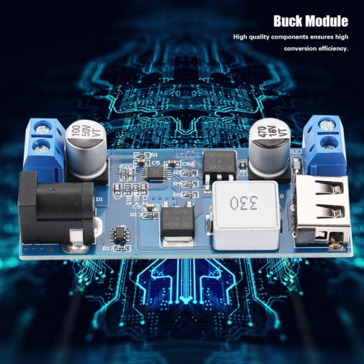 HW-688 DC 5V6A Buck Module 12V24V To 5V Power Supply USB Charging 5A High Power 30W, 24V / 12V To 5V 6A