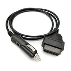2 PCS OBD Female Transparent Cigarette Lighter High Temperature Resistant Flame Retardant Cigarette Lighter, OBD Female