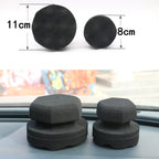 Hand-Grabbing Waves High Density Car Tire Wax Sponge Leather Wax Sponge, Specification:, Small, Large