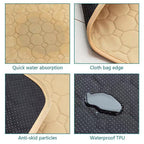 Car Pet Injection Pad Waterproof Pad Cat Dog Sofa Waterproof Diapholic Carpet Water Absorbing Pad, 2 PCS 50x40cm, 60x45cm, 67x50cm, 100x67cm, 100x135cm