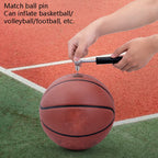 Bicycle Small Aluminum Alloy Pump Portable Mini Basketball Feeding Tube, Aluminum Alloy Pump(Black), Aluminum Alloy Pump(Red), Aluminum Alloy Pump(Blue), Aluminum Alloy Pump(Silver), Aluminum Alloy Pump(Golden)