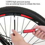 Bicycle Small Aluminum Alloy Pump Portable Mini Basketball Feeding Tube, Aluminum Alloy Pump(Black), Aluminum Alloy Pump(Red), Aluminum Alloy Pump(Blue), Aluminum Alloy Pump(Silver), Aluminum Alloy Pump(Golden)