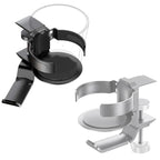Rotating Cup Holder Headphone Holder Internet Cafe Monitor Headphone Hanger, Black, Moonlight Silver