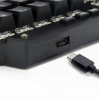 K700 44 Keys RGB Luminous Switchable Axis Gaming One-Handed Keyboard, Cable Length: 1m, Blue Shaft, Tea Shaft, Black Shaft, Red Shaft