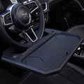 Car Multi-Purpose Steering Wheel Card Table Car Computer Bracket Chair Back Bracket Small Table Shelf Rack, Upgrade Black, Upgrade Gray