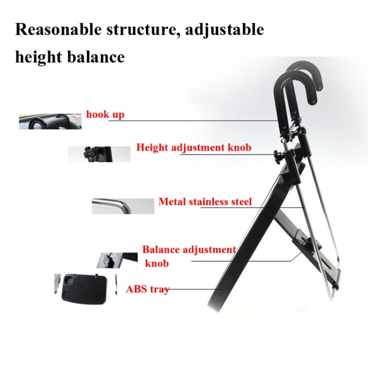 SHUNWEI Car Computer Bracket Steering Wheel Bracket Car Meal Table Chair Back Bracket,Model:, SD-1502B, SD-1502-2