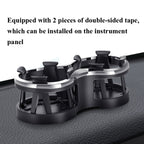SHUNWEI SD-1038 Car Dual-Hole Water Cup Holder Cola Vacuum Flask Holder One For Two Beverage Holders, SD-1038