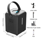 DC12V 120W Car Air Pump Wired Wireless Two-In-One Digital Air Pump, ST-797