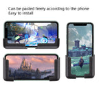 1pair Car Driving Control Unit Paste Mobile Phone Holder Adjustable Width Vehicle Navigation Stand