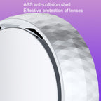Repeated Disassembly Absorbing Car Back Vision Reversing Small Round Mirrors, Color:, Black, Silver