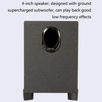 EDIFIER R101V Laptop Audio Home Mini Subwoofer, US Plug, R101V Black