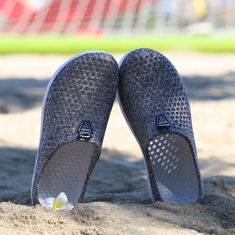 Hollow Hole Shoes Light and Breathable Home Half Slippers Beach Shoes for Women, 36, 37, 38, 39, 40, 41