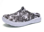 Hollow Hole Shoes Light and Breathable Home Half Slippers Beach Shoes for Women, 36, 37, 38, 39, 40, 41