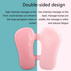Home Fitness Yoga Balance Inflatable Foot Pad Aerobic Step Training Leg Relaxation Massage Pad, Yoga Inflatable Massage Pad (Blue), Yoga Inflatable Massage Pad (Pink)
