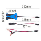 805A 12V Three-In-One Battery Tester Digital Display Tester, Blue, 12V