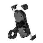 Kewig Motorcycle Outdoor Riding Four-Claw Fixed Mobile Phone Bracket QC3.0 Fast Charging Waterproof Holder, M11-B