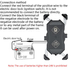 Kewig Motorcycle Outdoor Riding Four-Claw Fixed Mobile Phone Bracket QC3.0 Fast Charging Waterproof Holder, M11-B