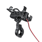 Kewig Motorcycle Electric Car Mobile Phone Navigation Waterproof Bracket, M10 2.4A Charging Version, M10-S